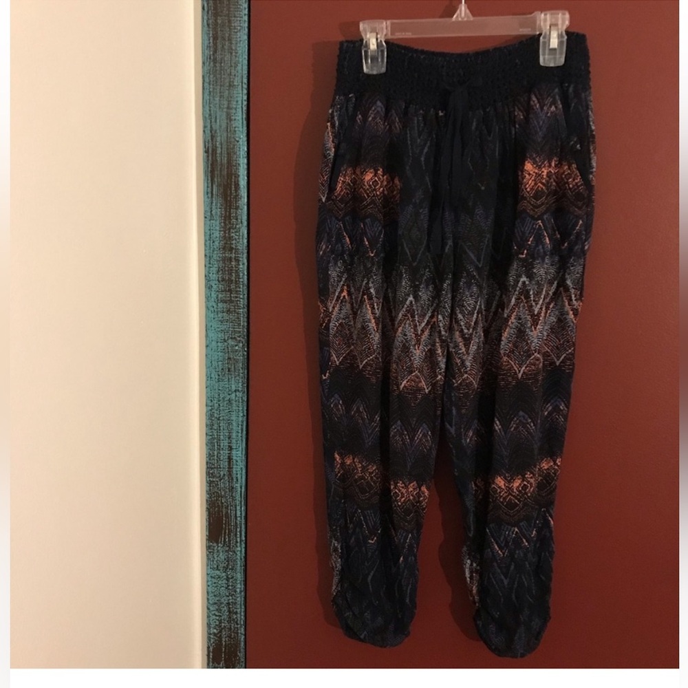 Rewash Cropped Ruched Jogger (L) NWT